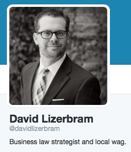 Image of David Lizerbram and short bio