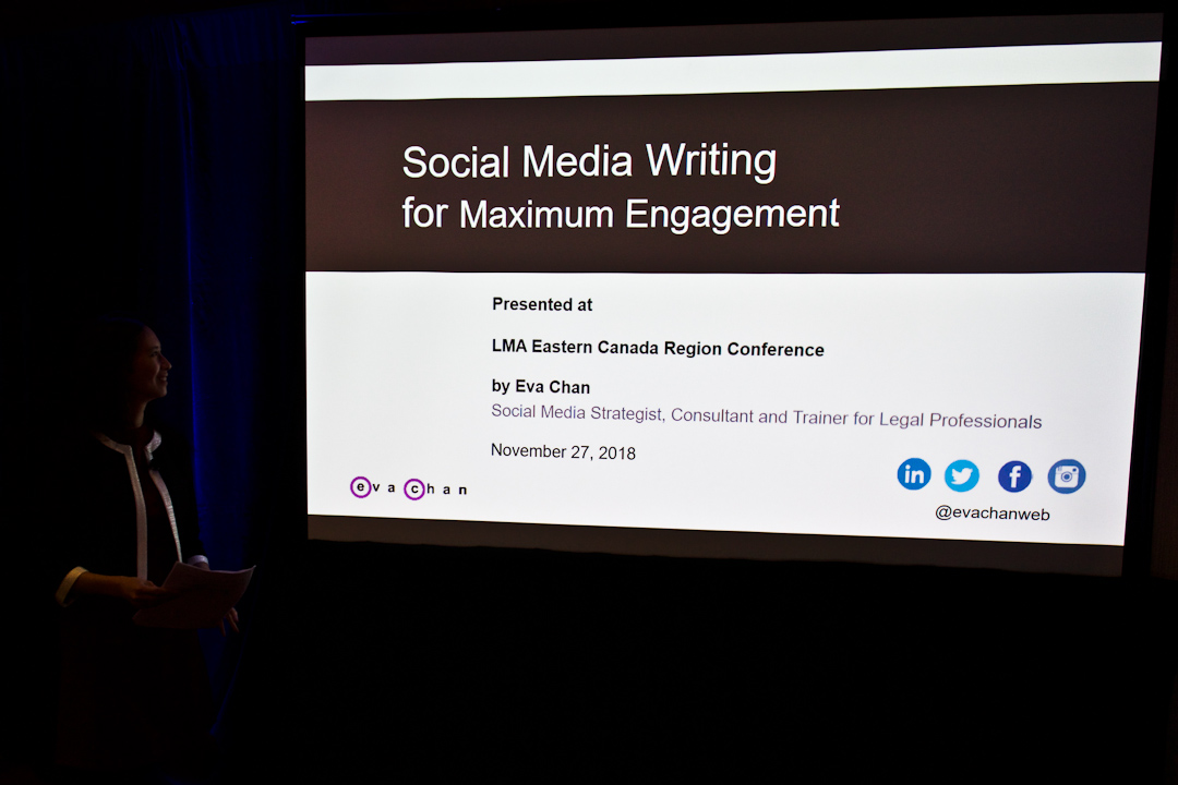 Image Of Social Media Writing Presentation Slide